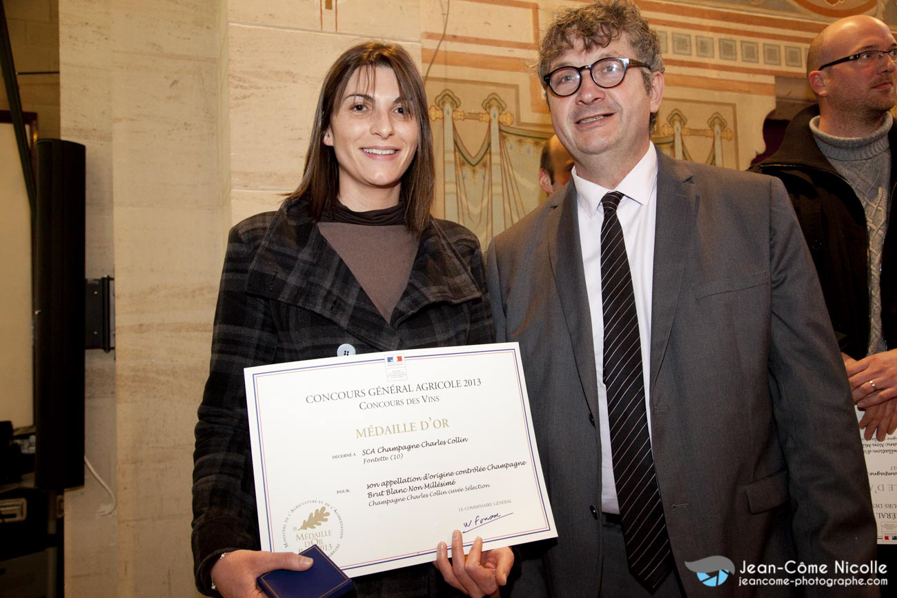 Reportage évènementiel pour la remise des prix du concours général agricole pour la chambre d'agriculture de Champagne-Ardenne