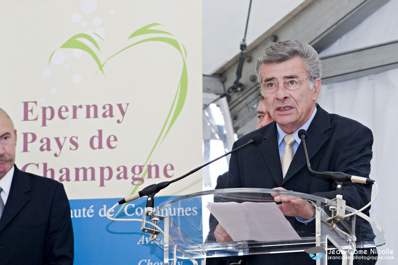 reportage évènementiel pour l'inauguration d'une station d'épuration écologique pour la communauté de communes d'epernay