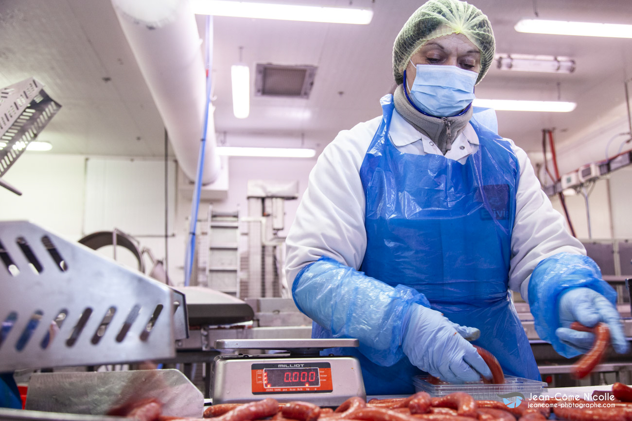 Reportage corporate et portraits en action pour Elivia, fabrication de produits élaborés en industrie agro-alimentaire