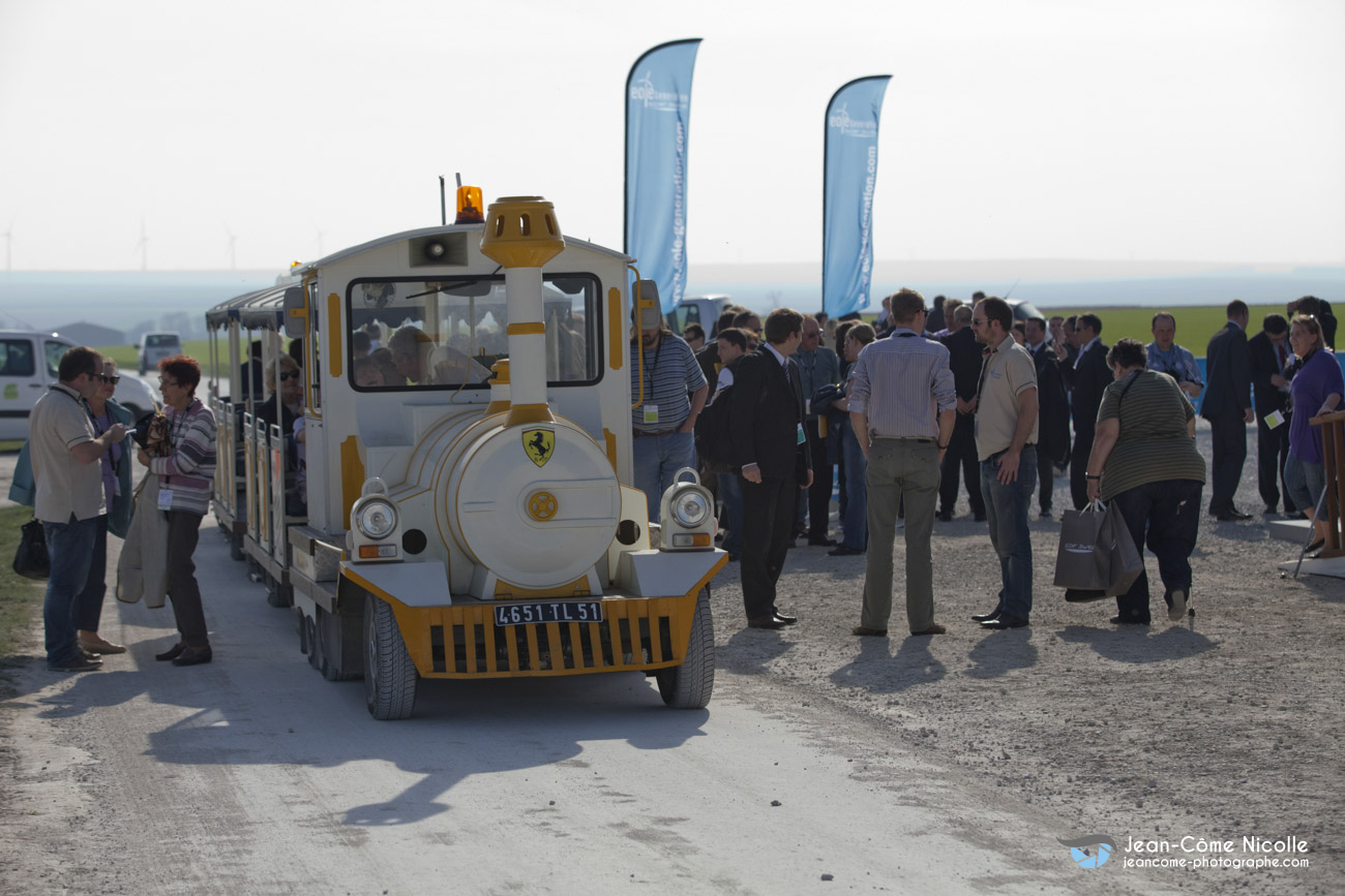 Reportage évènementiel et studio photocall et exposition évènementielle pour inauguration pour Eole Génération, maitre d'oeuvre sur parcs éoliens