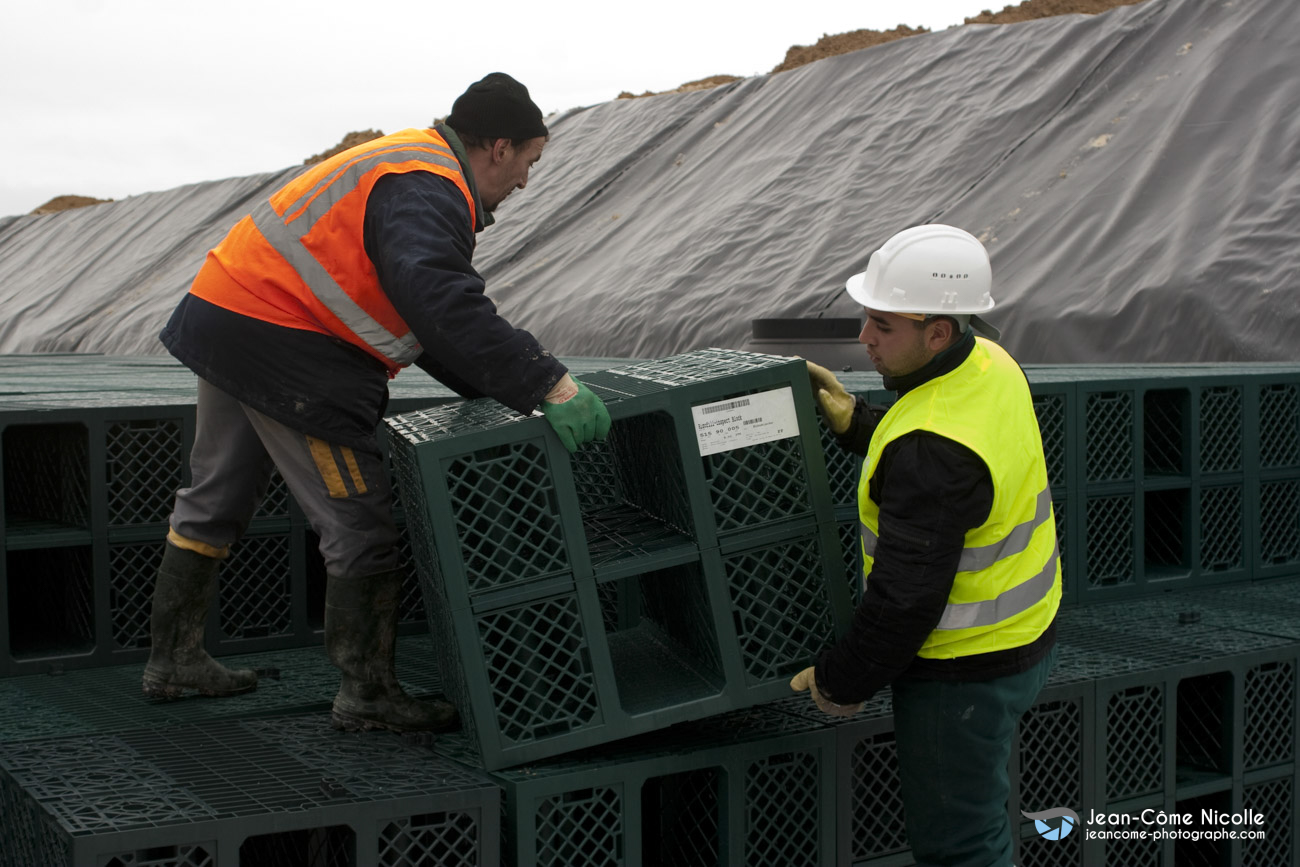 Suivi de chantier et portraits en action pour Frankische, drainage et électricité industrielle