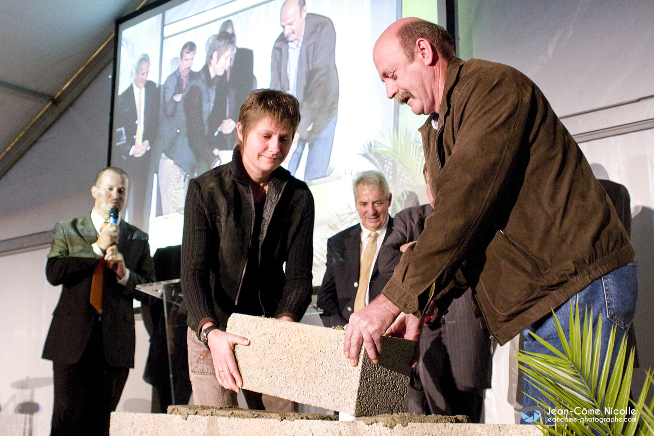 Reportage évènementiel inauguration centre de tri de La Poste, distribution de courrier