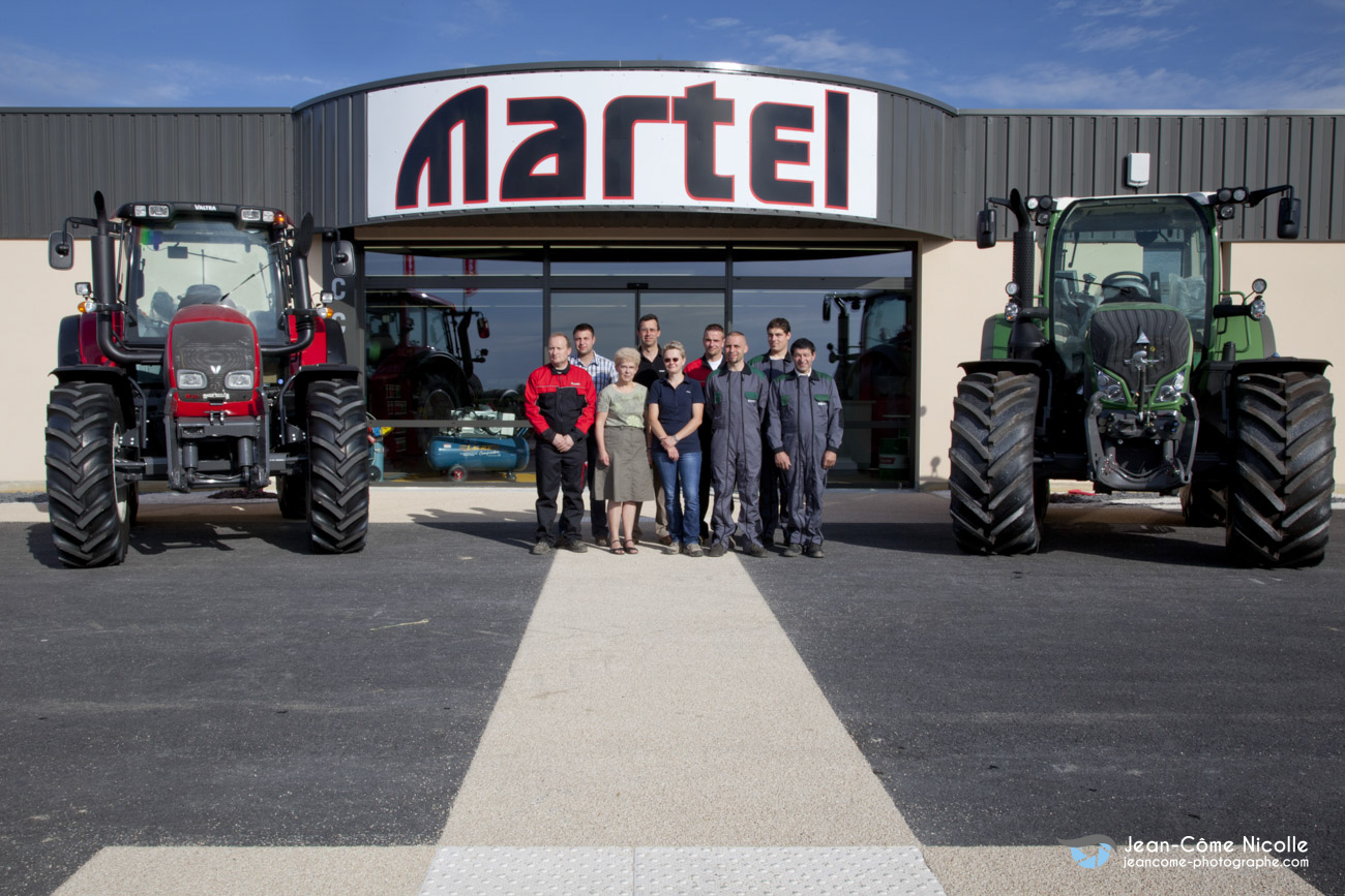 Reportage corporate pour Martel, matériel & mécanique agricole