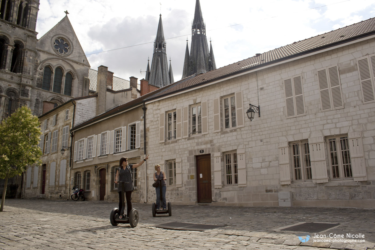 Reportage sur les visites en segway de la ville pour l'Office de Tourisme de Châlons en Champagne