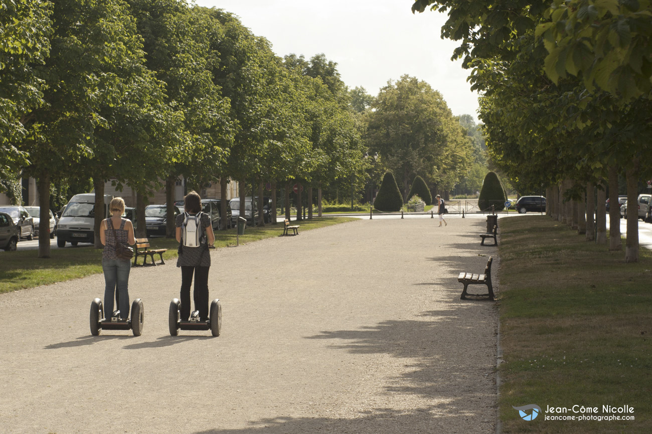 Reportage sur les visites en segway de la ville pour l'Office de Tourisme de Châlons en Champagne