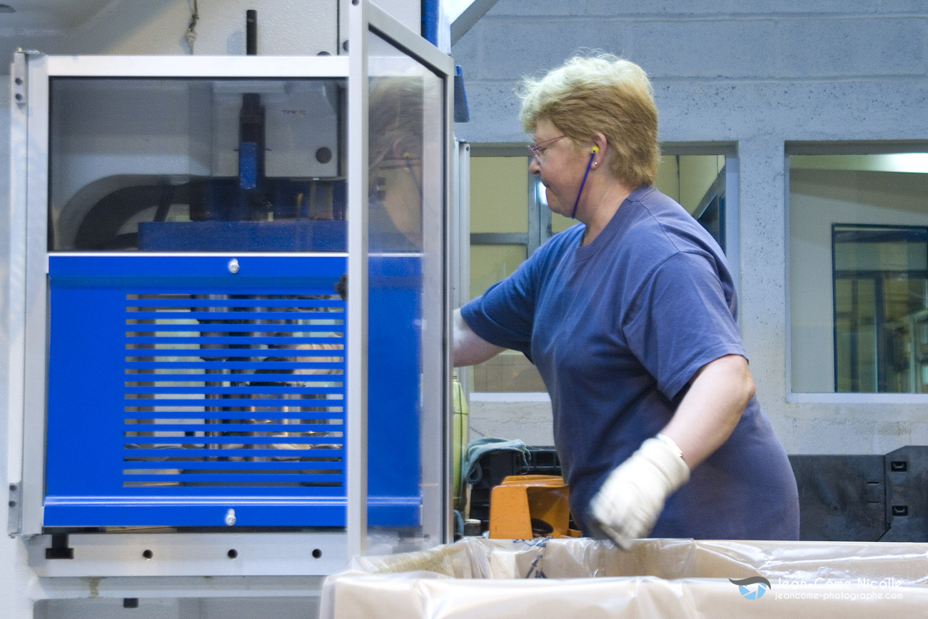 Portraits sur site en condition studio mobile pour Salzgitter Mannesman Precision, fabricants de tubes de de précision