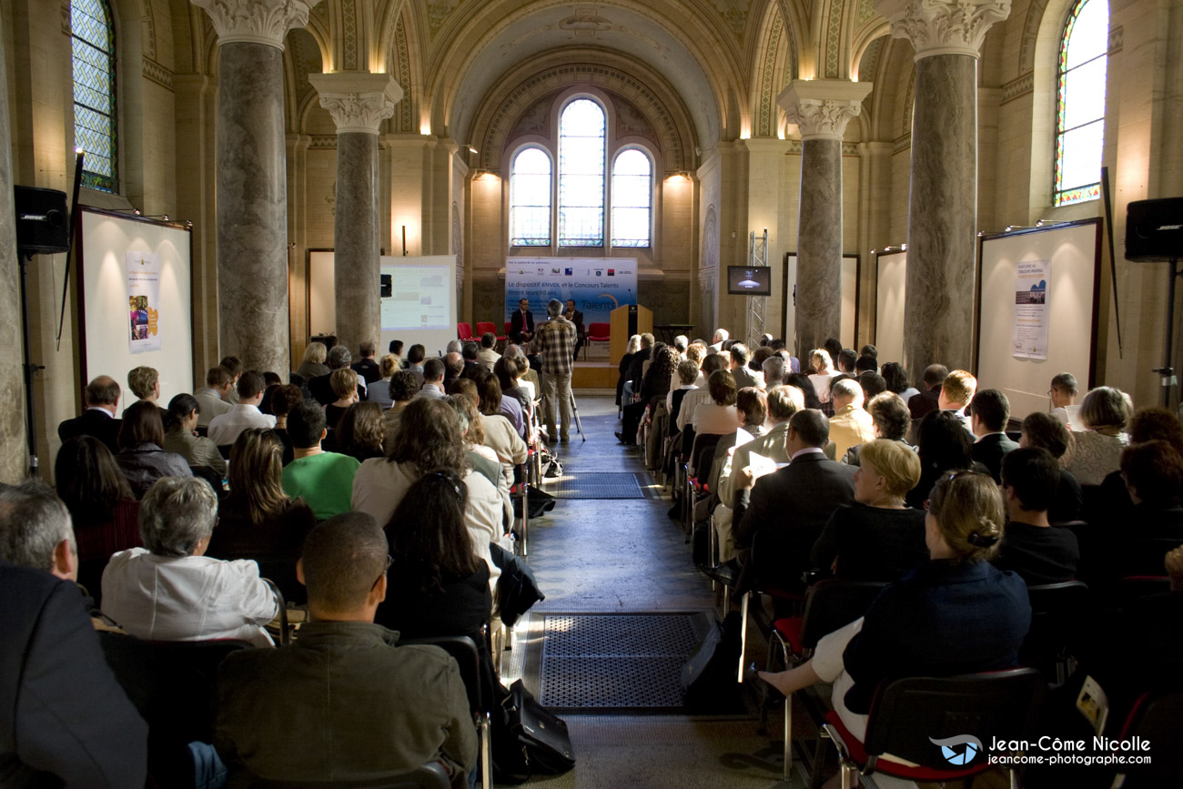 Reportage évènementiel sur la remise des prix du concours de création d'entreprise pour les Boutiques de Gestion, accompagnement de créateurs d'entreprise