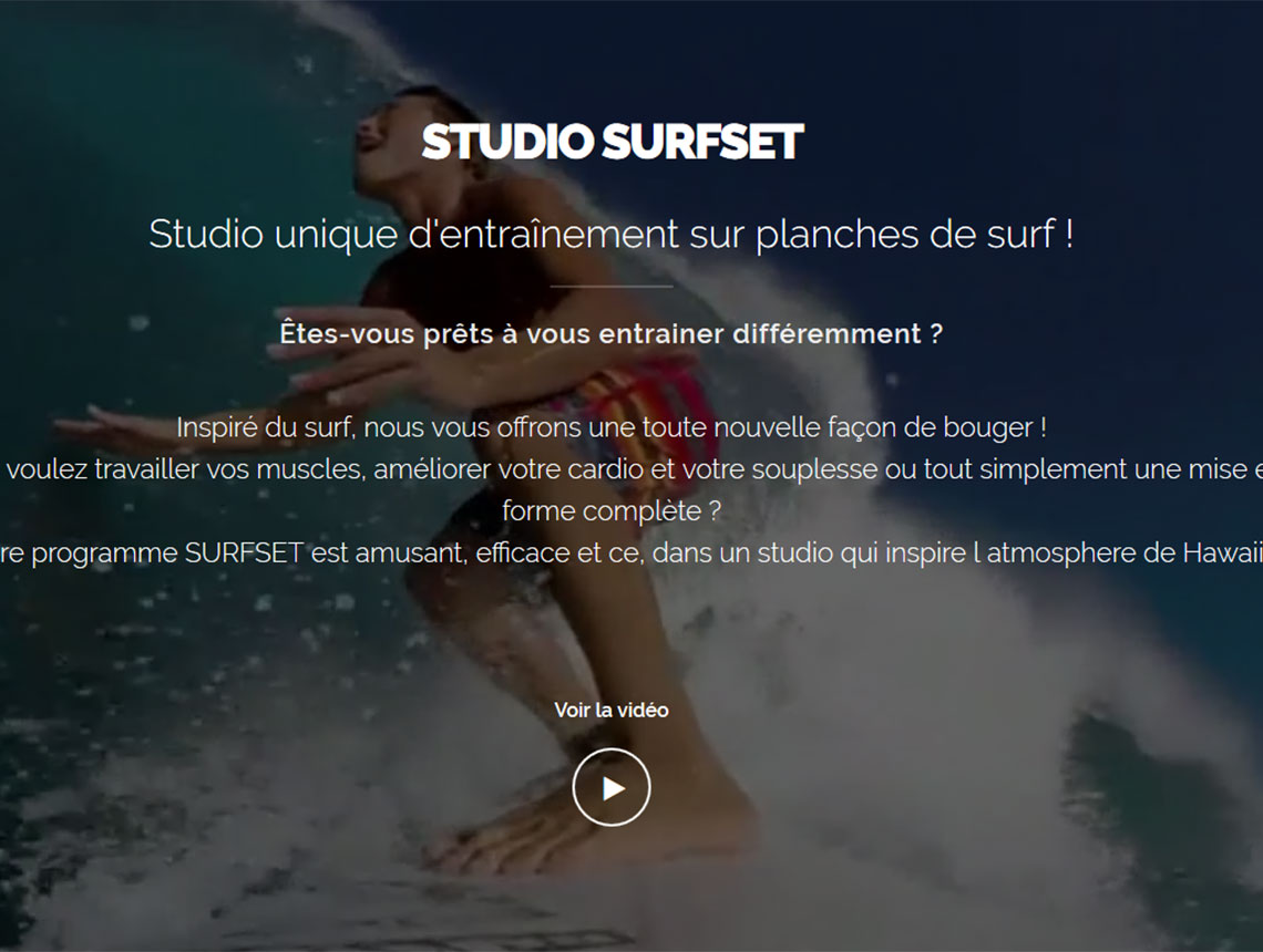 intégration de vidéos en parallax design du site web surfset-vaucluse.com conçu et réalisé par creativemagmastudio.com